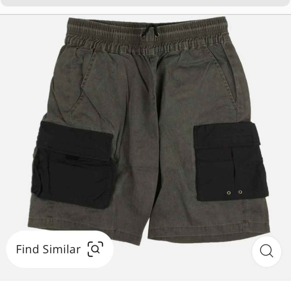 John Elliott faded cargo utility shorts sz xl